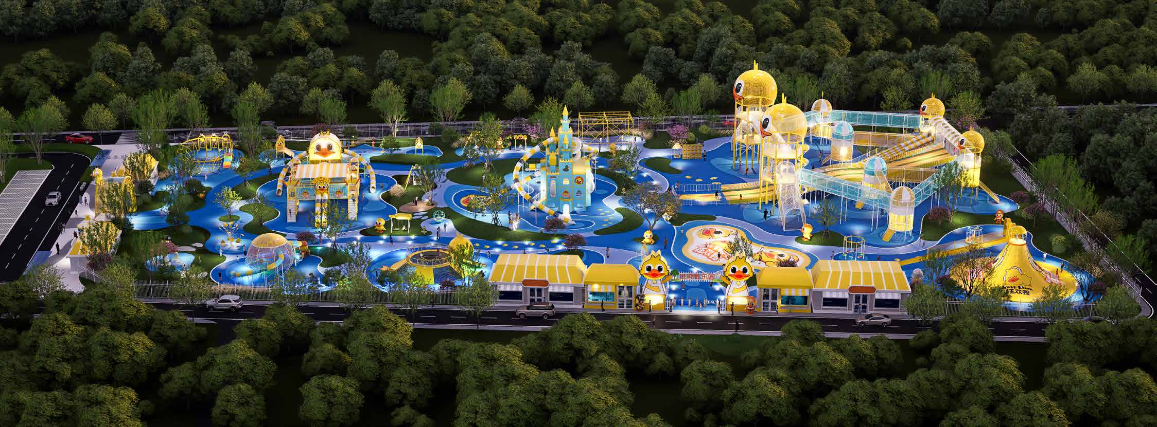 Crazy Duck Inflatable Park (Catalog P.30)