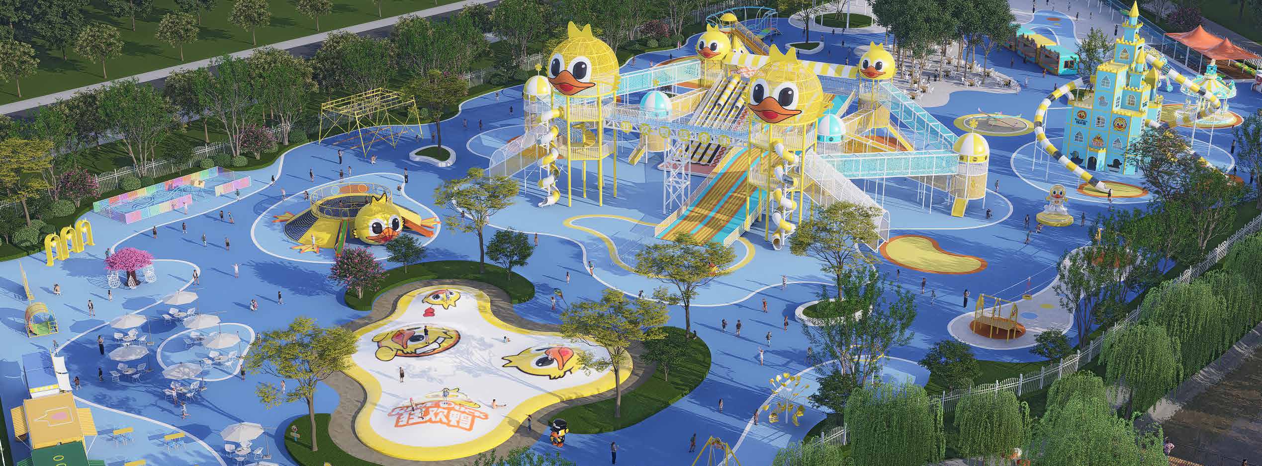 Crazy Duck Inflatable Park (Catalog P.33)