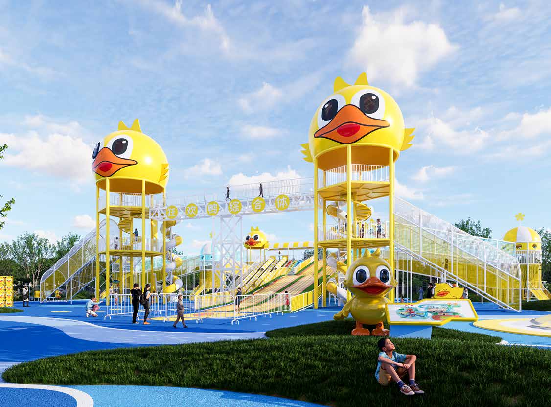 Crazy Duck Inflatable Park (Catalog P.34)