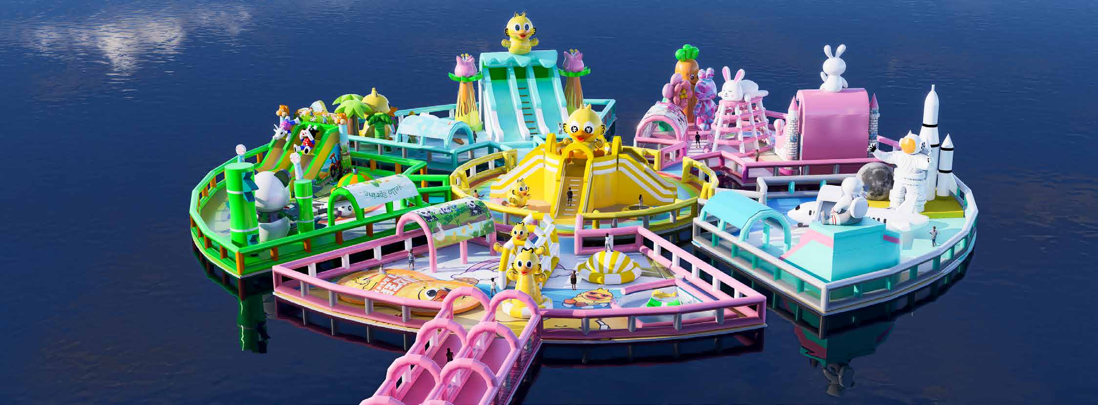 Crazy Duck Inflatable Park (Catalog P.45)