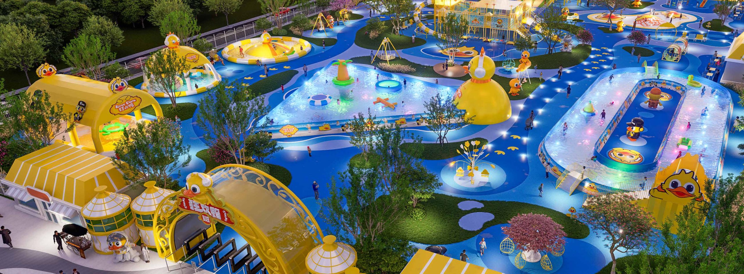 Crazy Duck Inflatable Park (Catalog P.49)